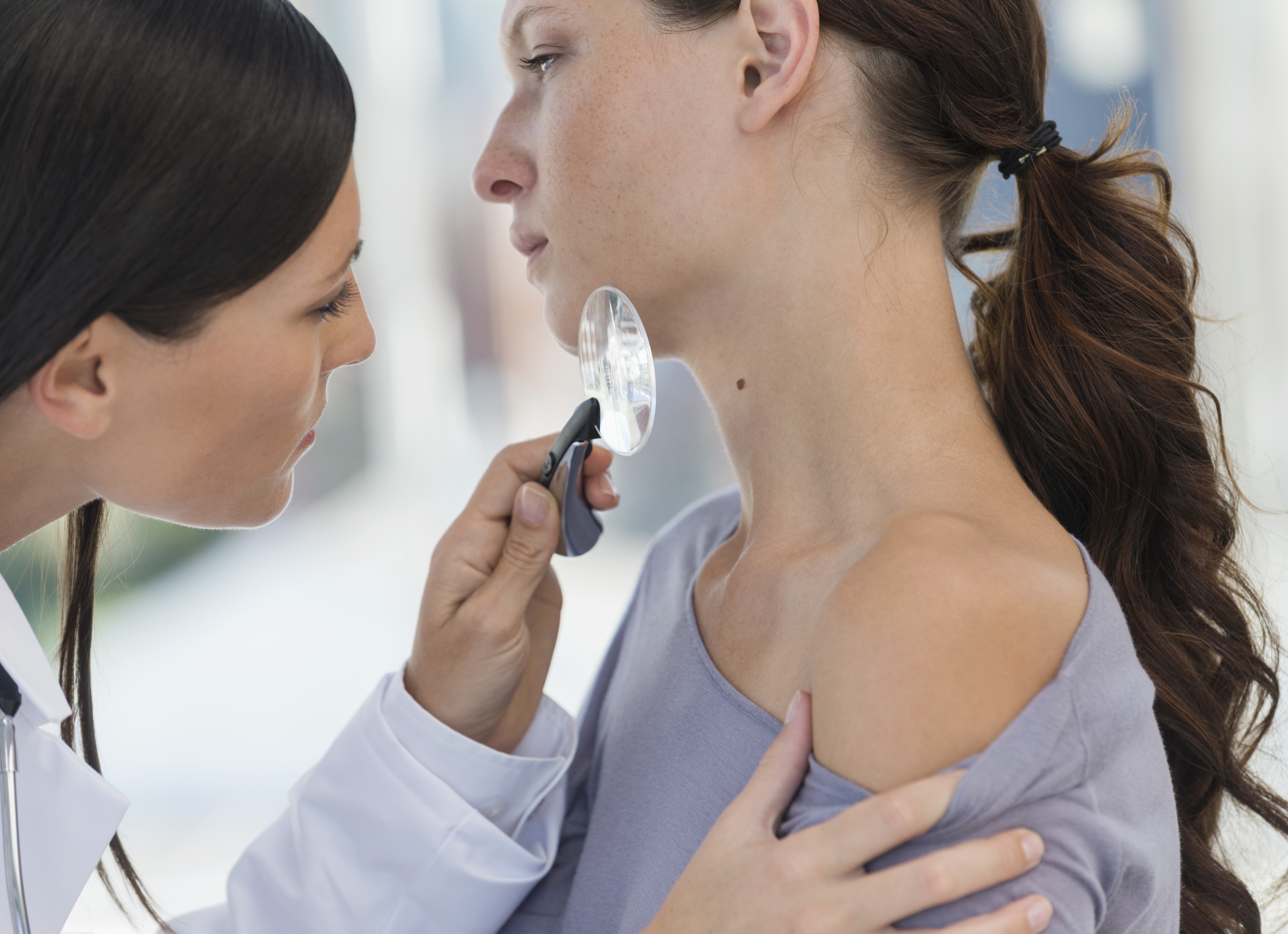 Обследование у дерматолога