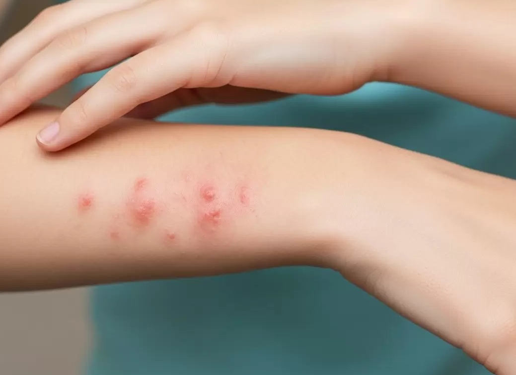 Высыпания на коже